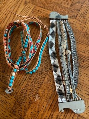 Bundle 2 Victoria Emerson beaded bracelets
